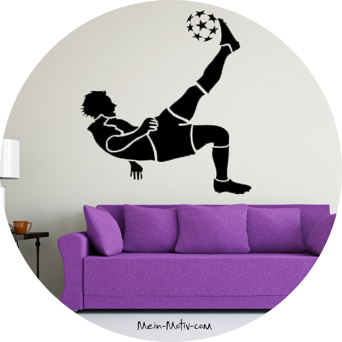Wandtattoo Soccer