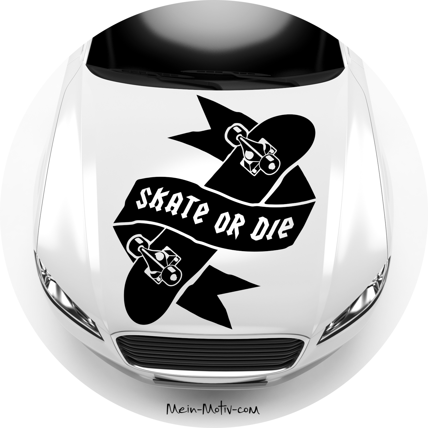 Autoaufkleber Skate or Die
