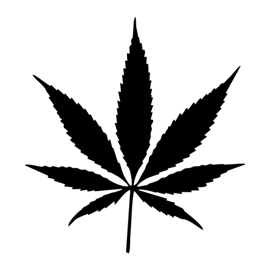 Wandtattoo Cannabis