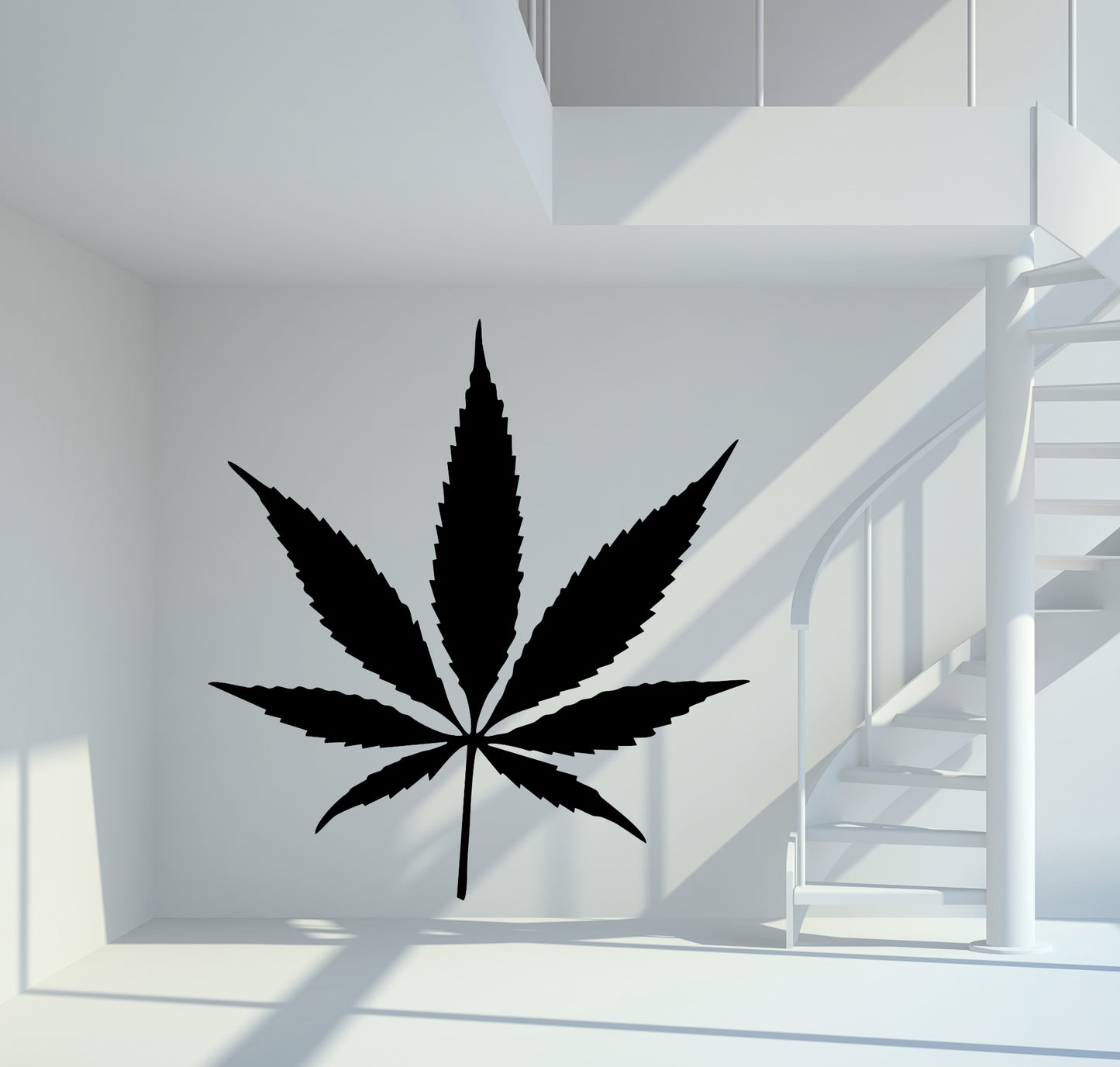 Wandtattoo Cannabis