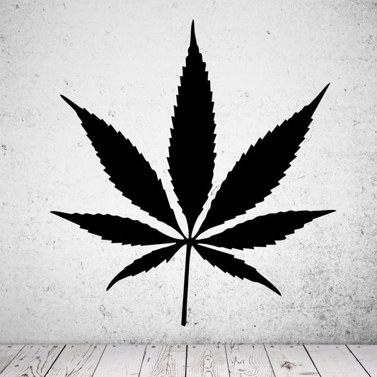 Wandtattoo Cannabis