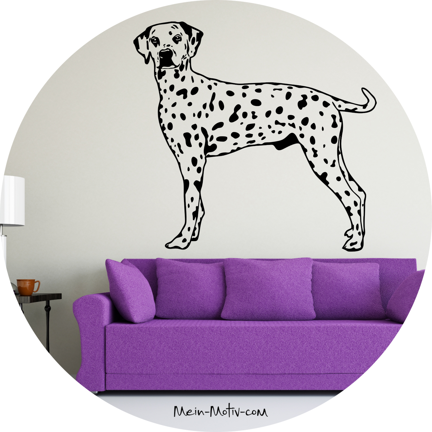 Wandtattoo Dalmatiner