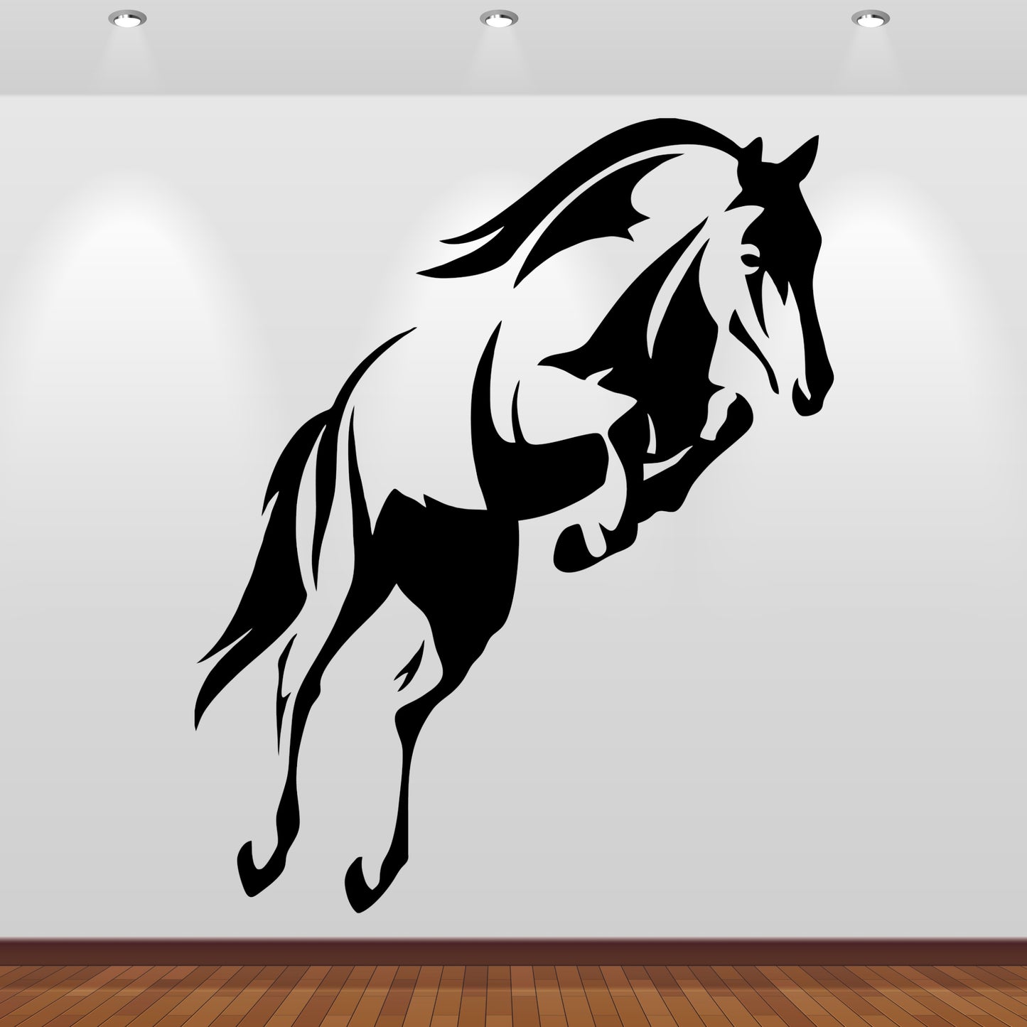Wandtattoo Springpferd
