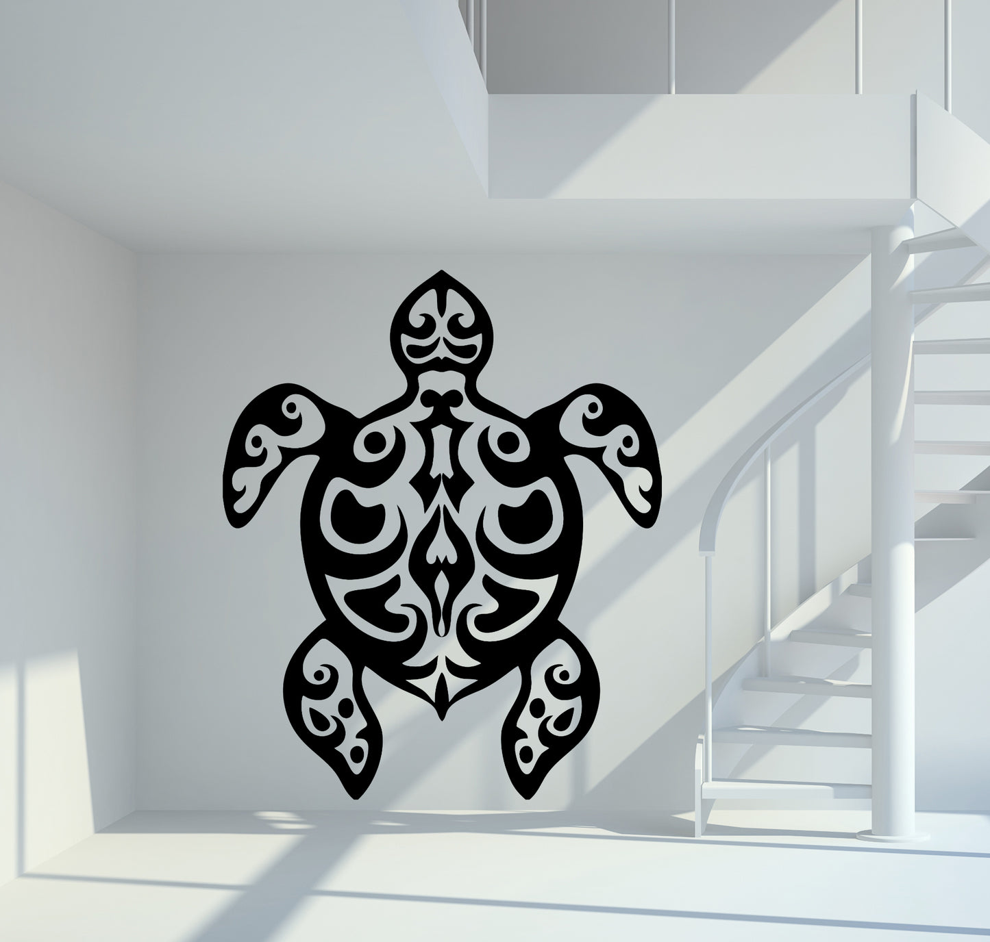 Wandtattoo Tribal Turtle