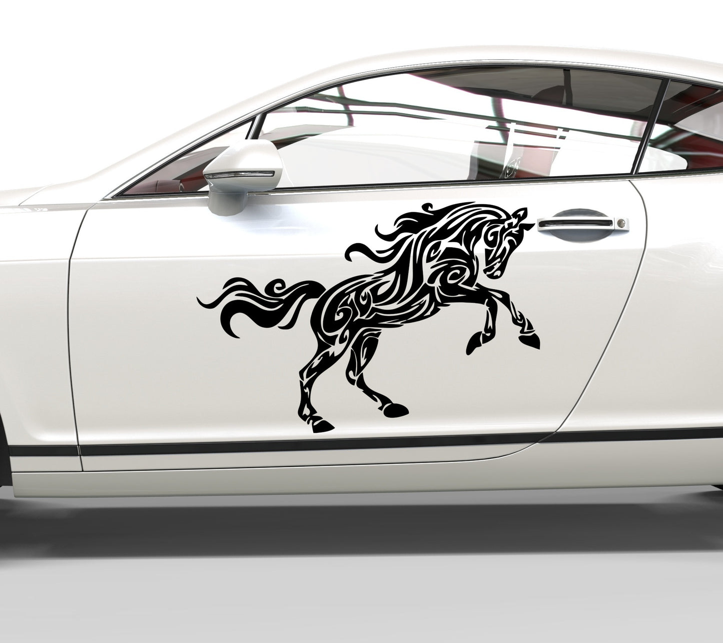 Autoaufkleber Tribal Pferd
