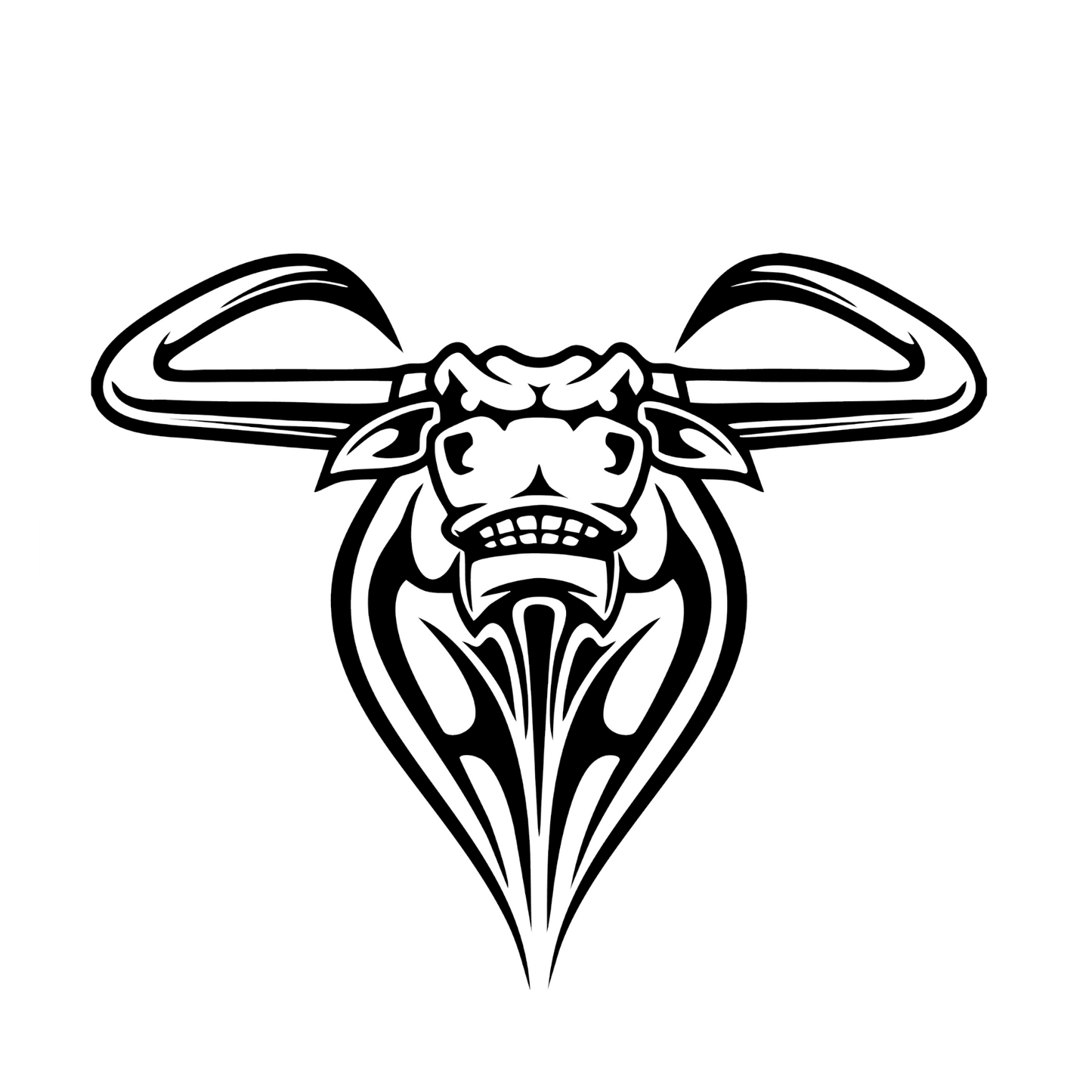 Autoaufkleber Texas Longhorn Rind