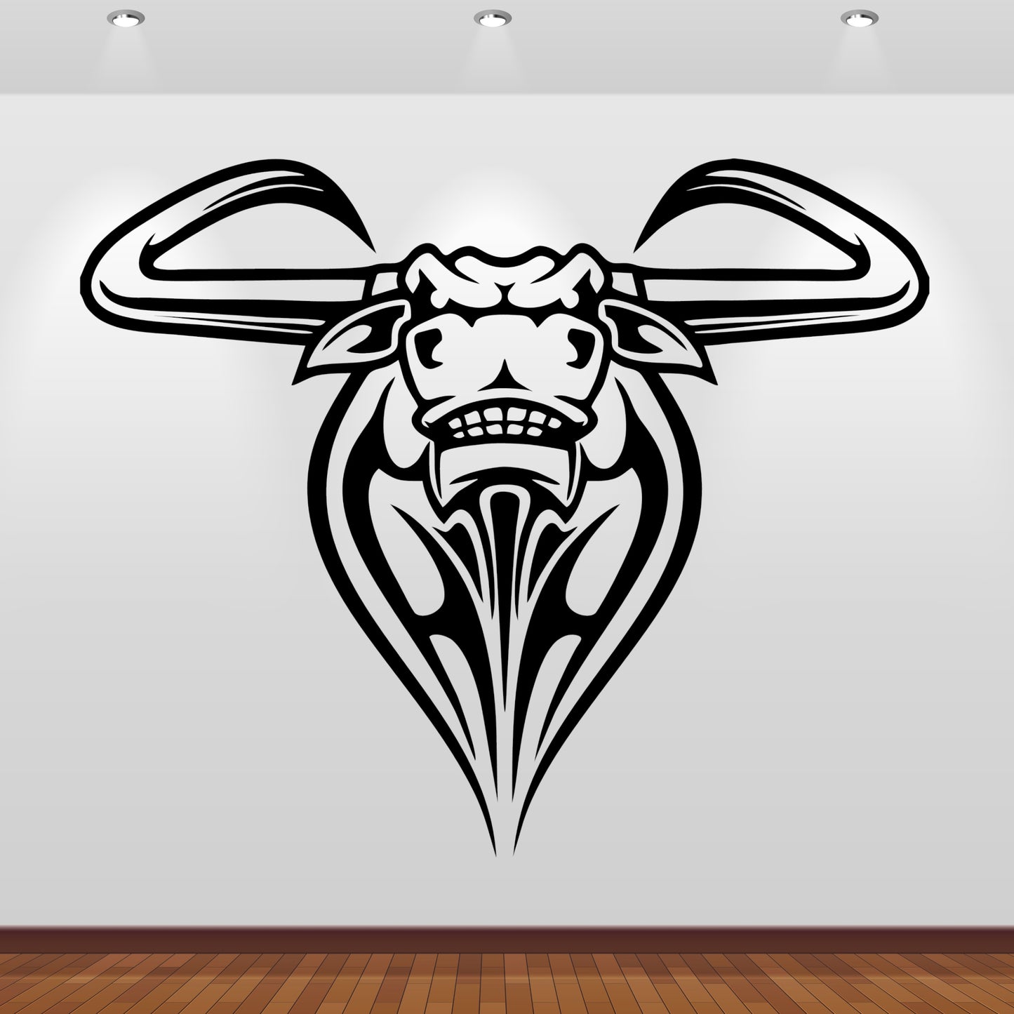 Wandtattoo Texas Longhorn Rind
