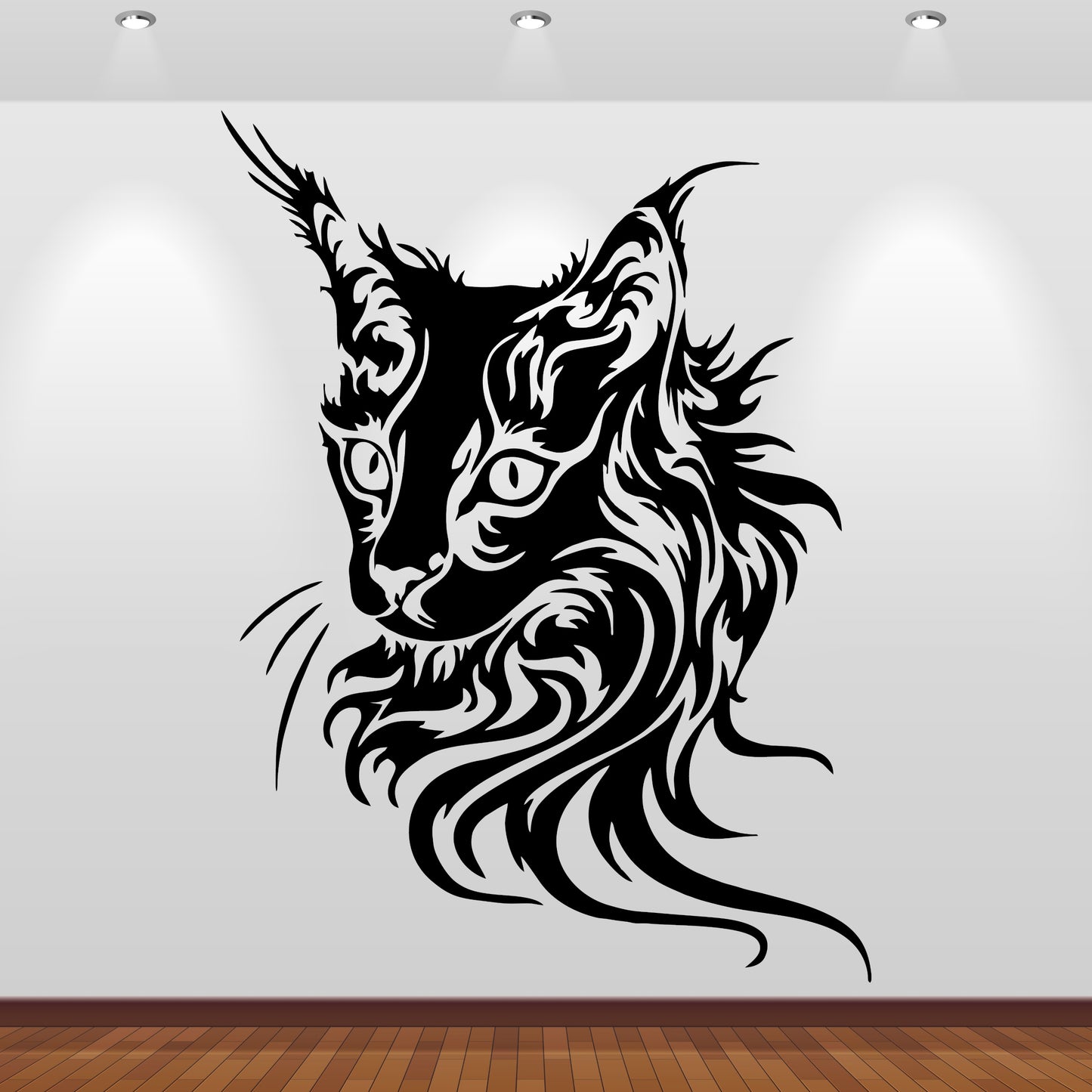 Wandtattoo Katze