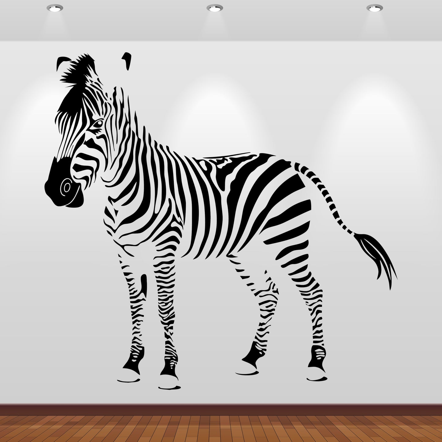 Wandtattoo Zebra
