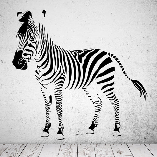 Wandtattoo Zebra