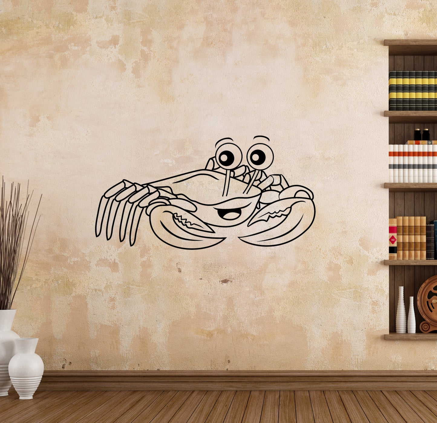 Wandtattoo Krebs