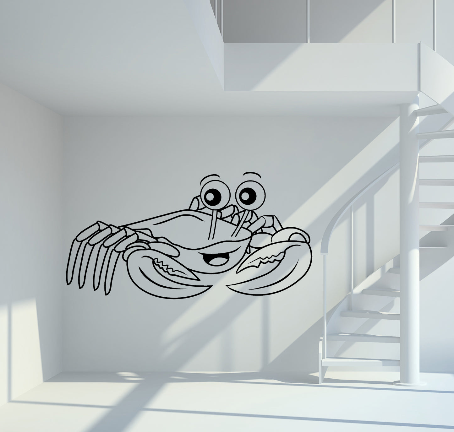 Wandtattoo Krebs