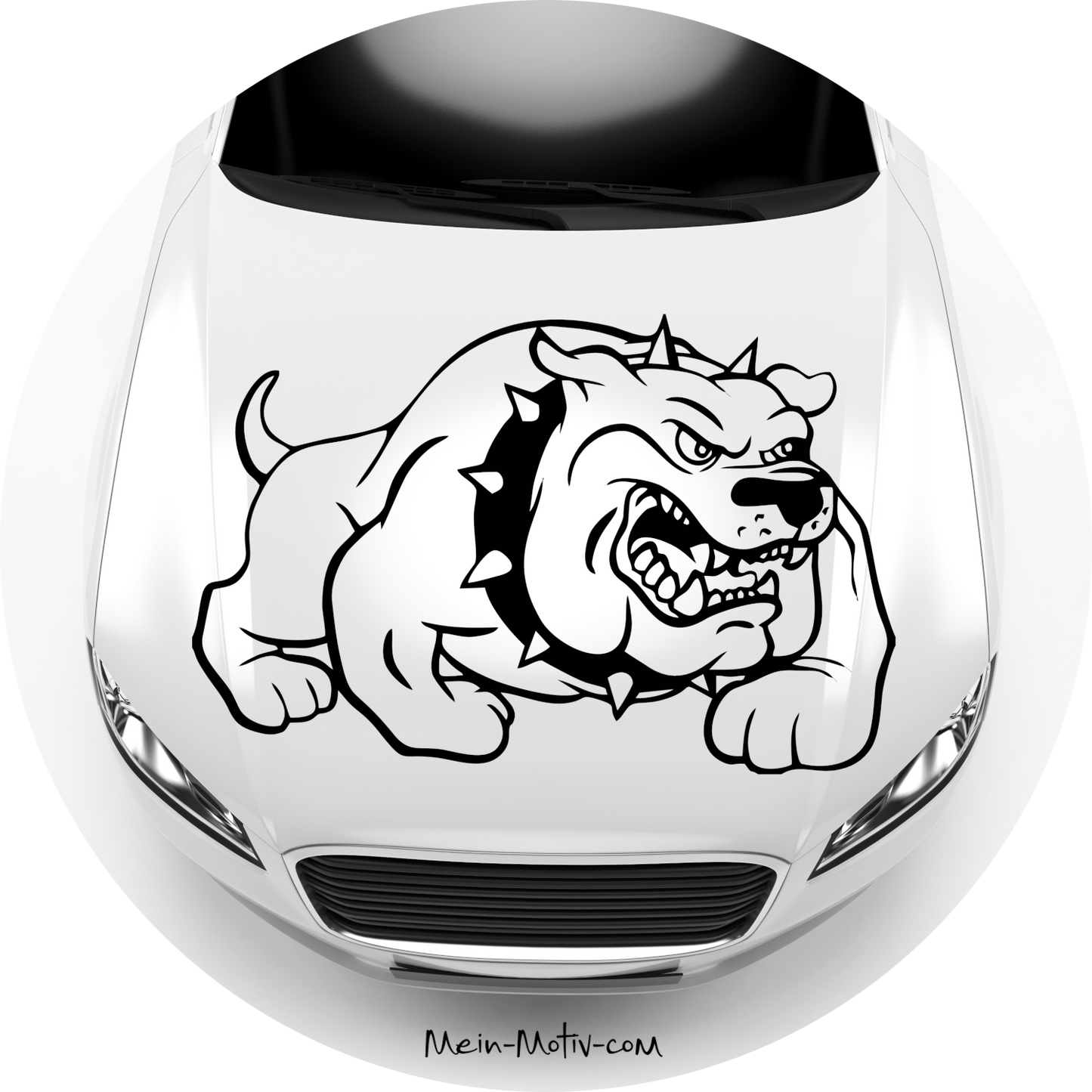 Autoaufkleber Bulldogge