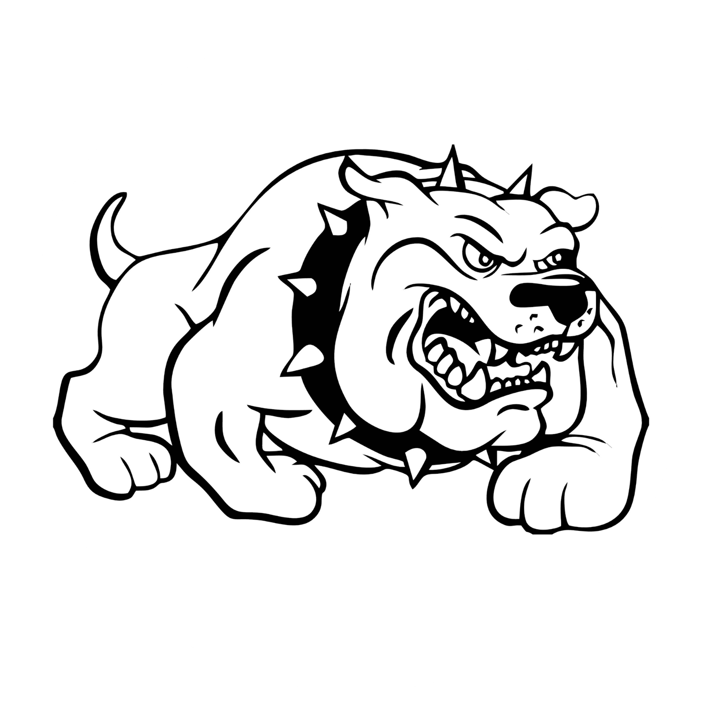 Autoaufkleber Bulldogge