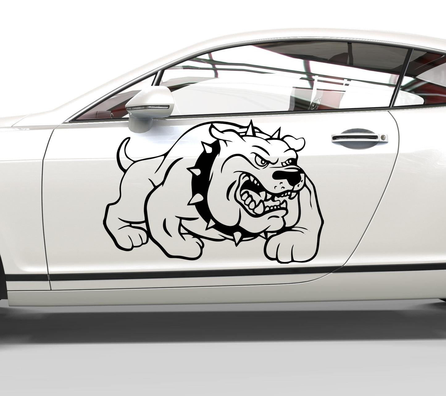 Autoaufkleber Bulldogge