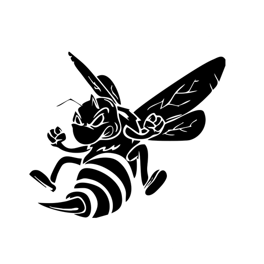 Autoaufkleber Hornisse