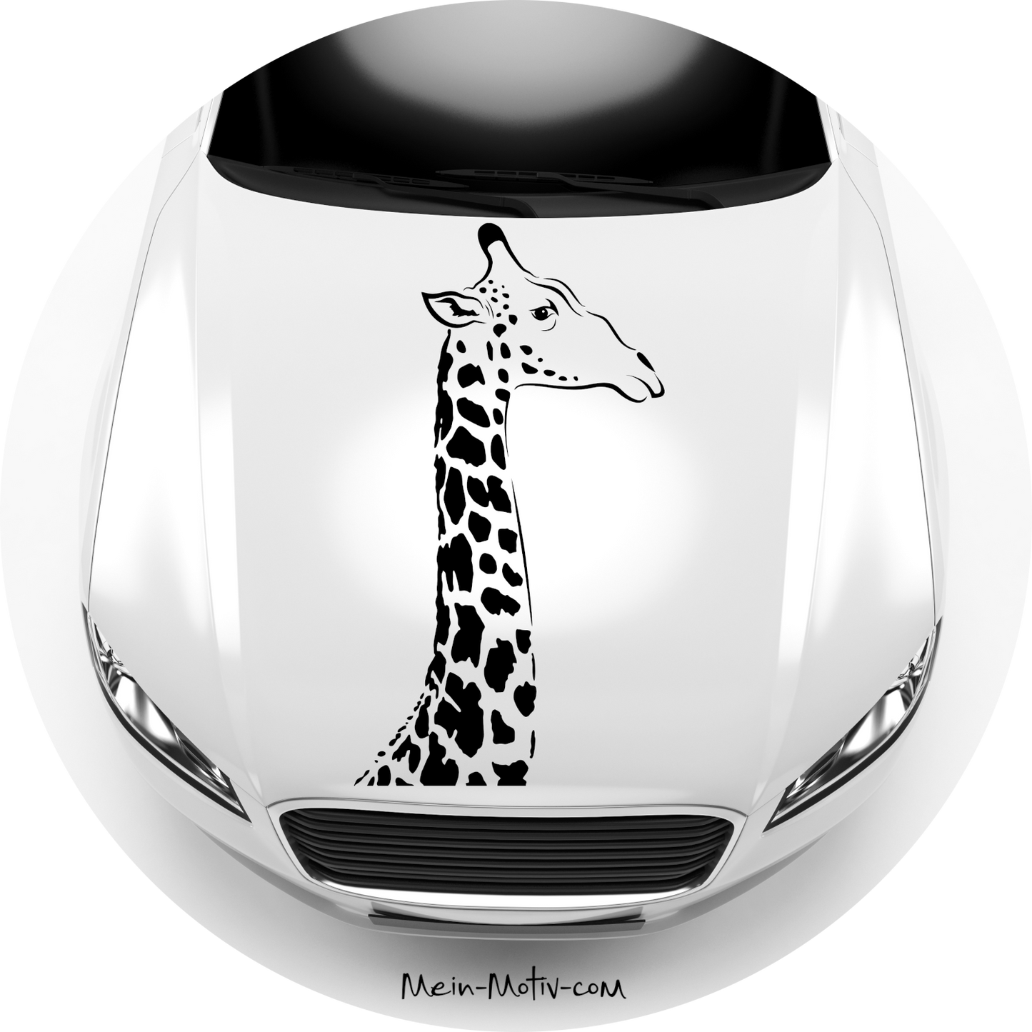 Autoaufkleber Giraffe