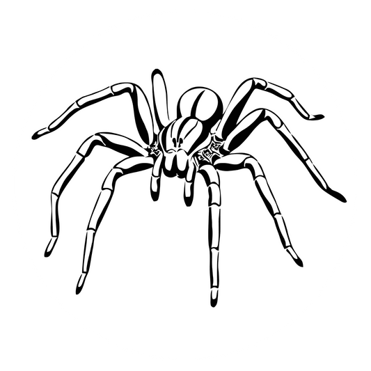 Autoaufkleber Spinne