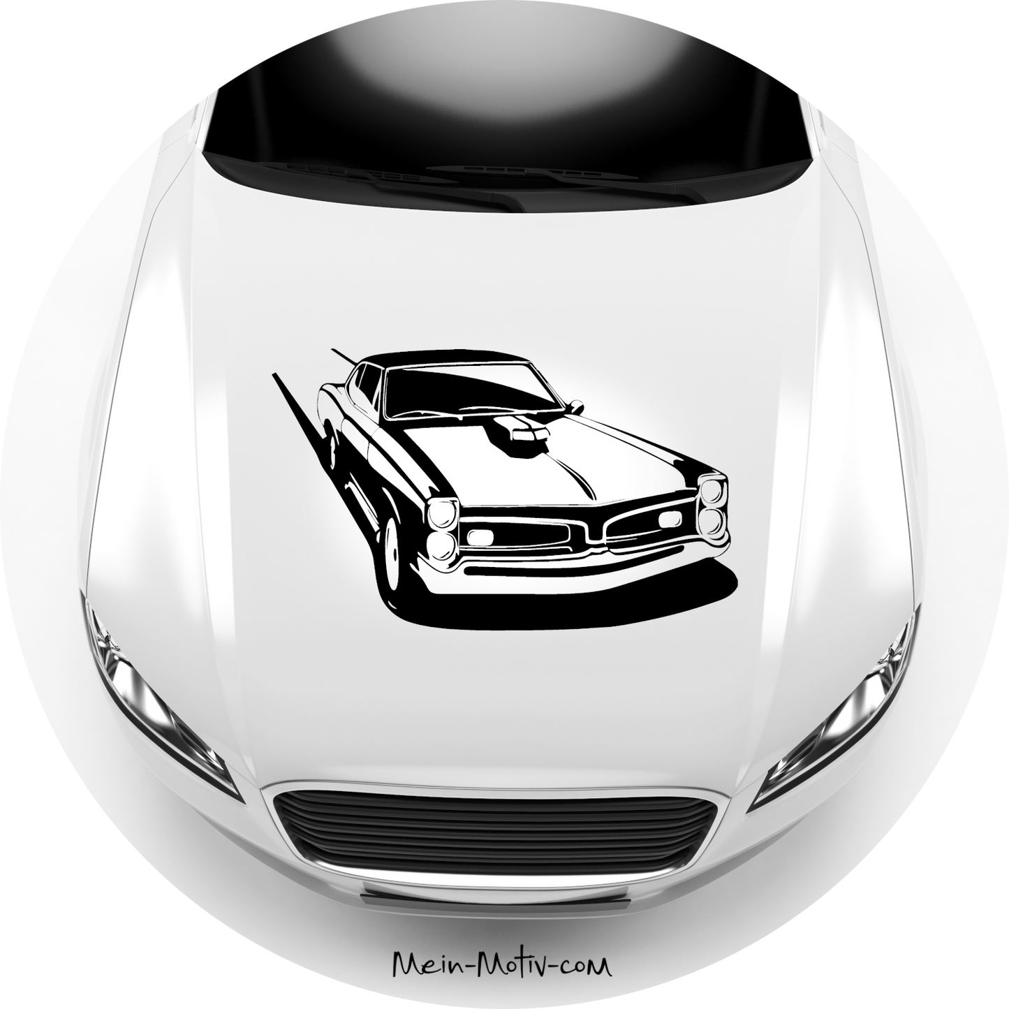 Autoaufkleber Pontiac GTO 1966