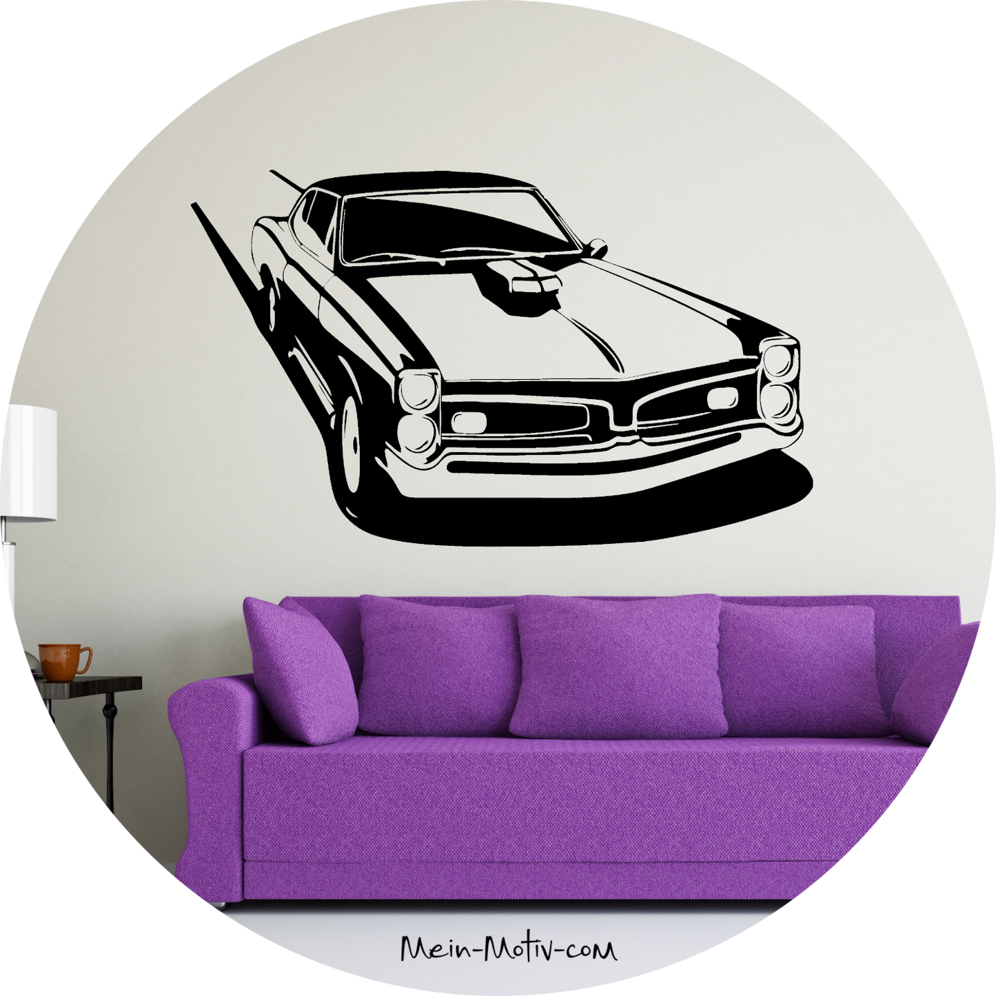 Wandtattoo Pontiac GTO 1966