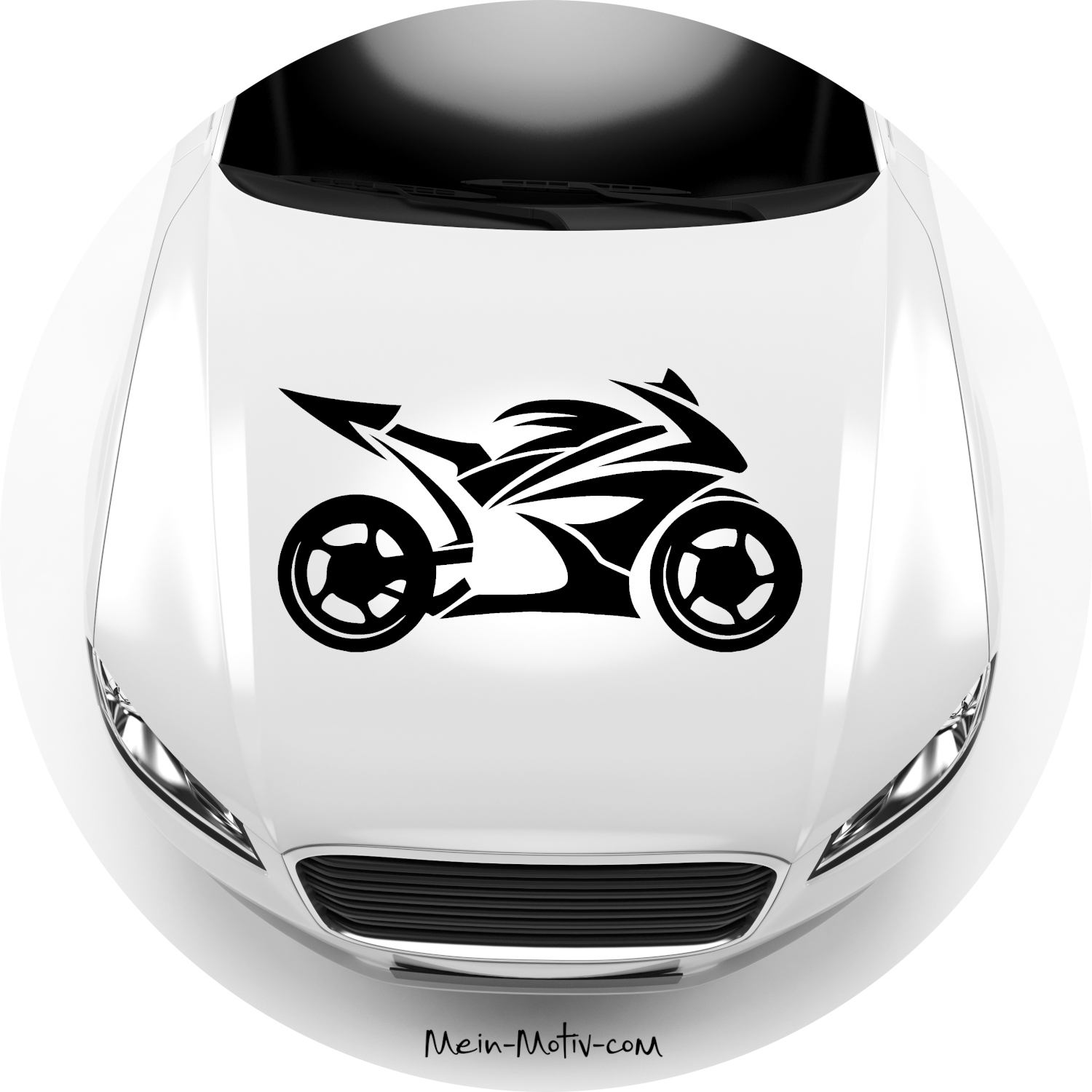 Autoaufkleber Sportbike Tribal