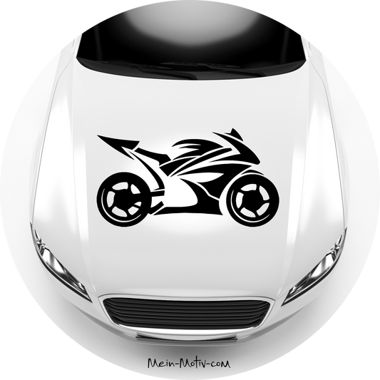 Autoaufkleber Sportbike Tribal