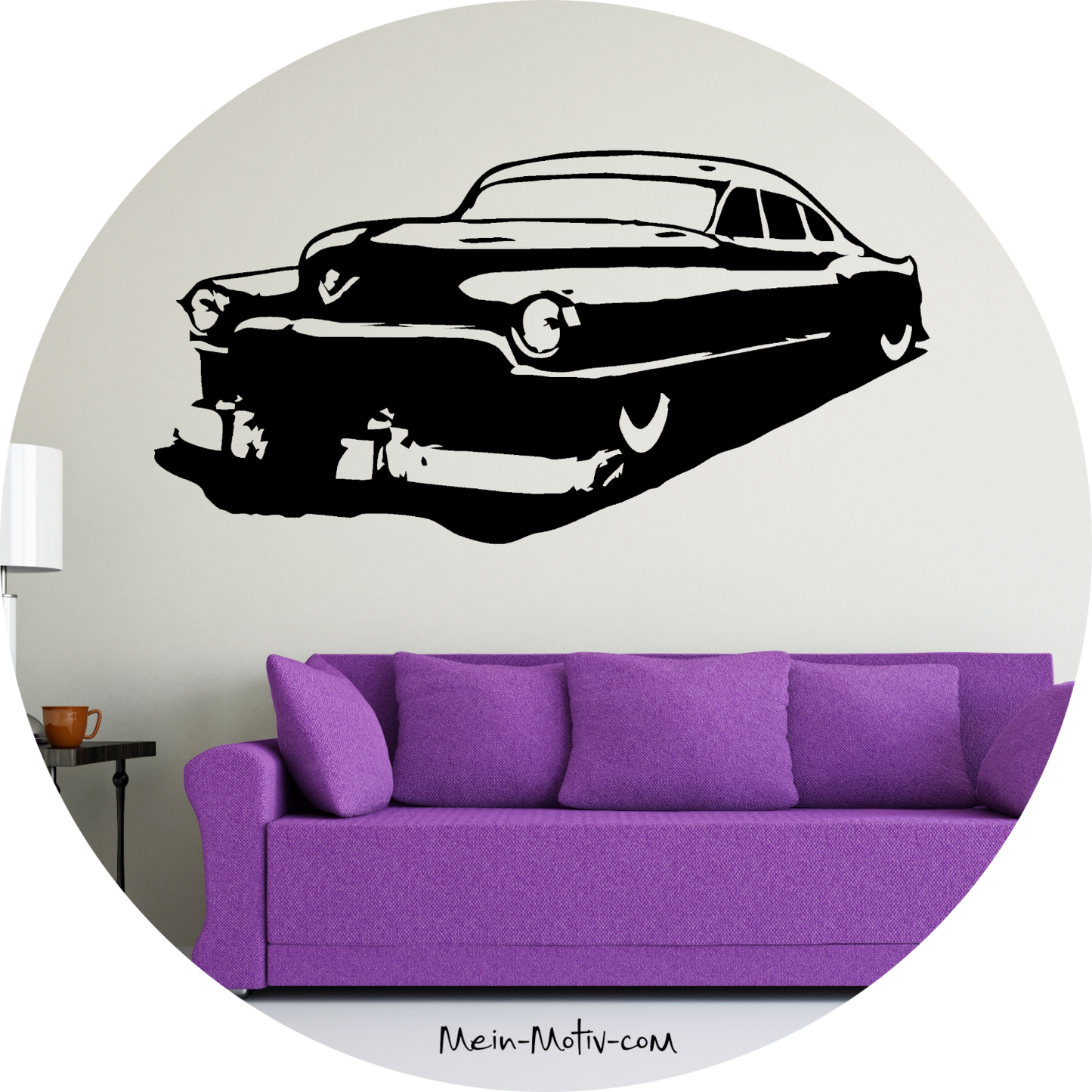 Wandtattoo 1951 Cadillac Lead Sled