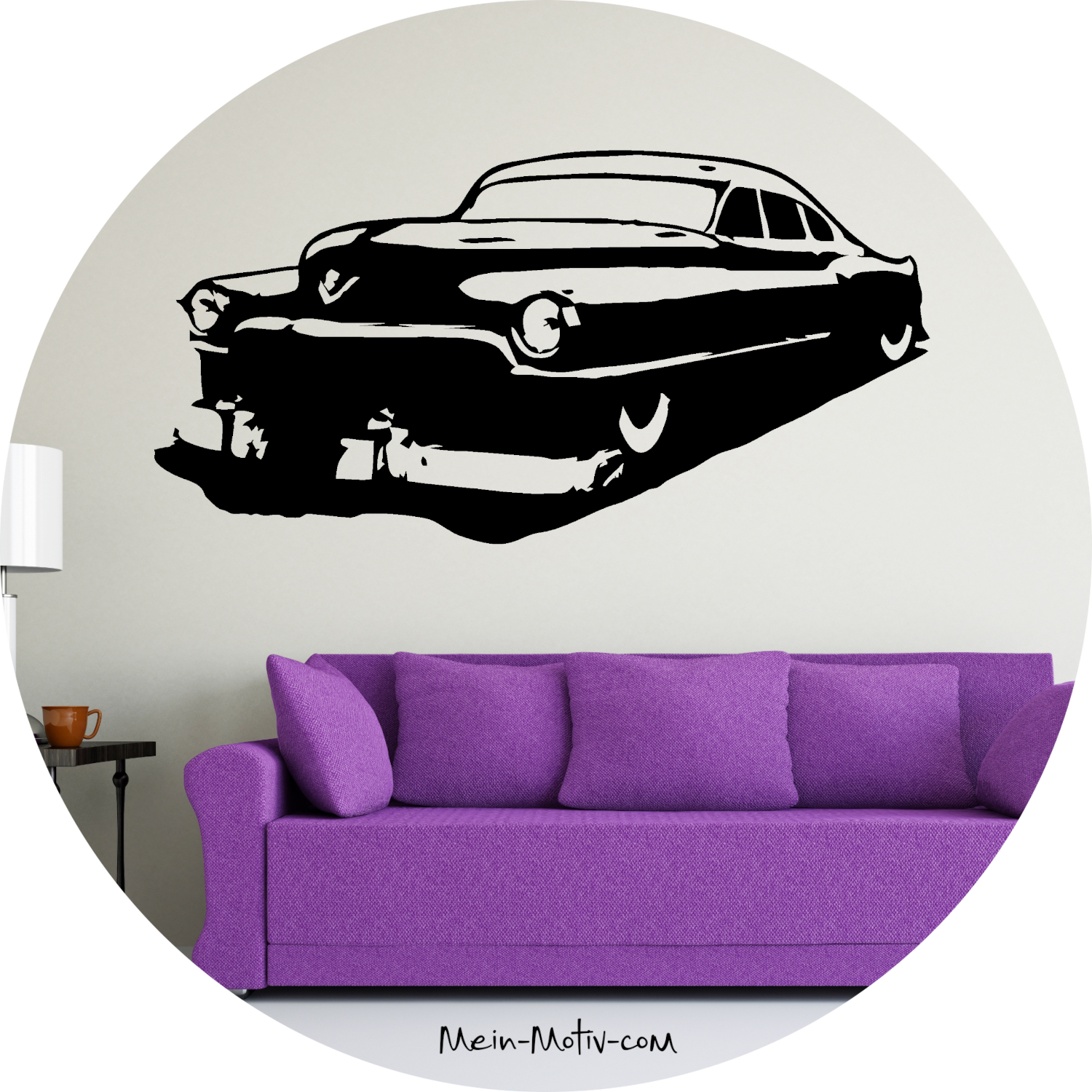 Wandtattoo 1951 Cadillac Lead Sled