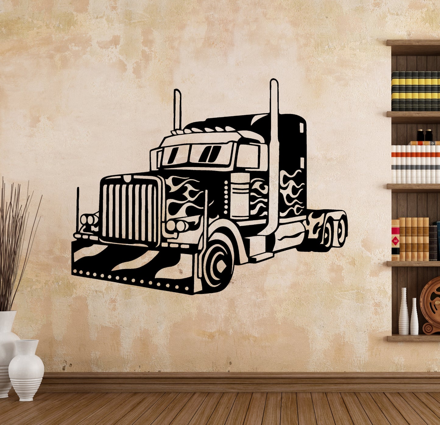 Wandtattoo US-Truck
