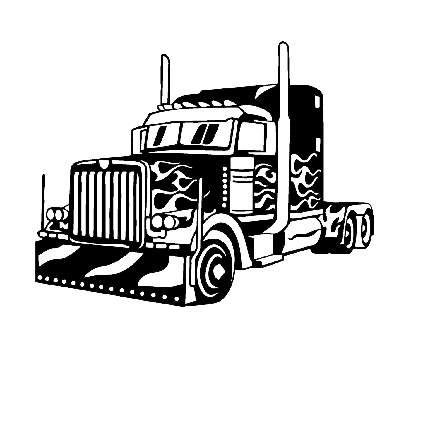 Wandtattoo US-Truck