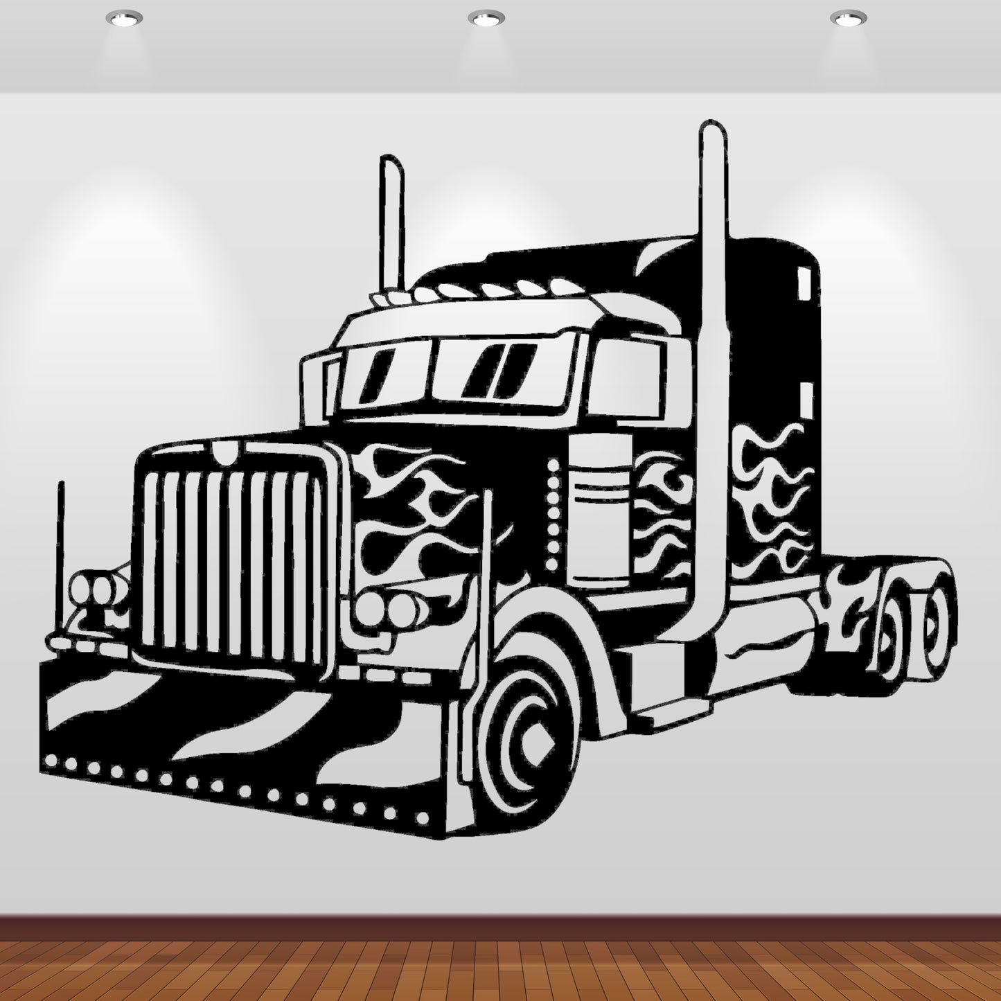 Wandtattoo US-Truck