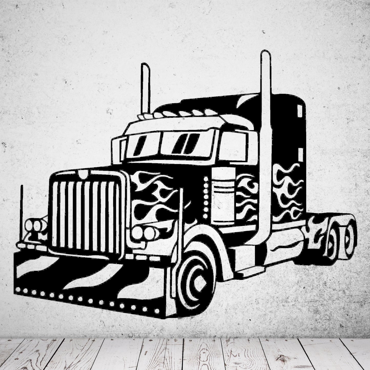 Wandtattoo US-Truck