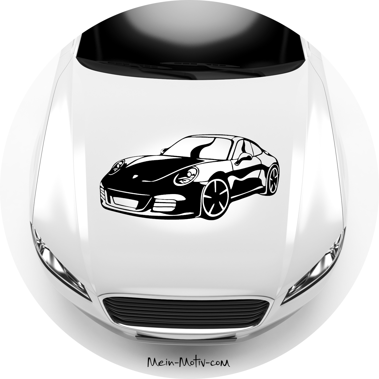 Autoaufkleber Porsche
