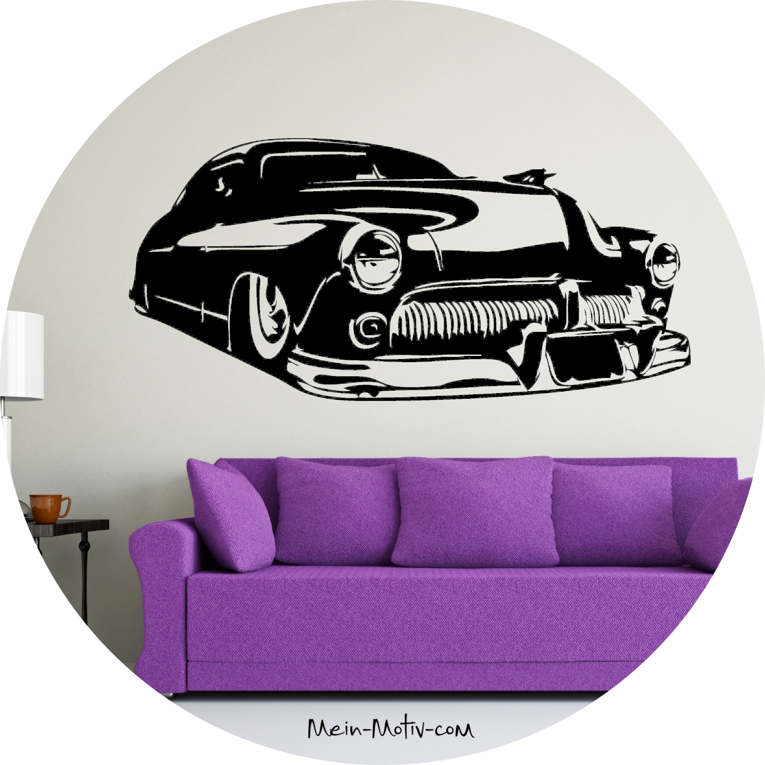 Wandtattoo 1949 Mercury Lead Sled Hot Rod