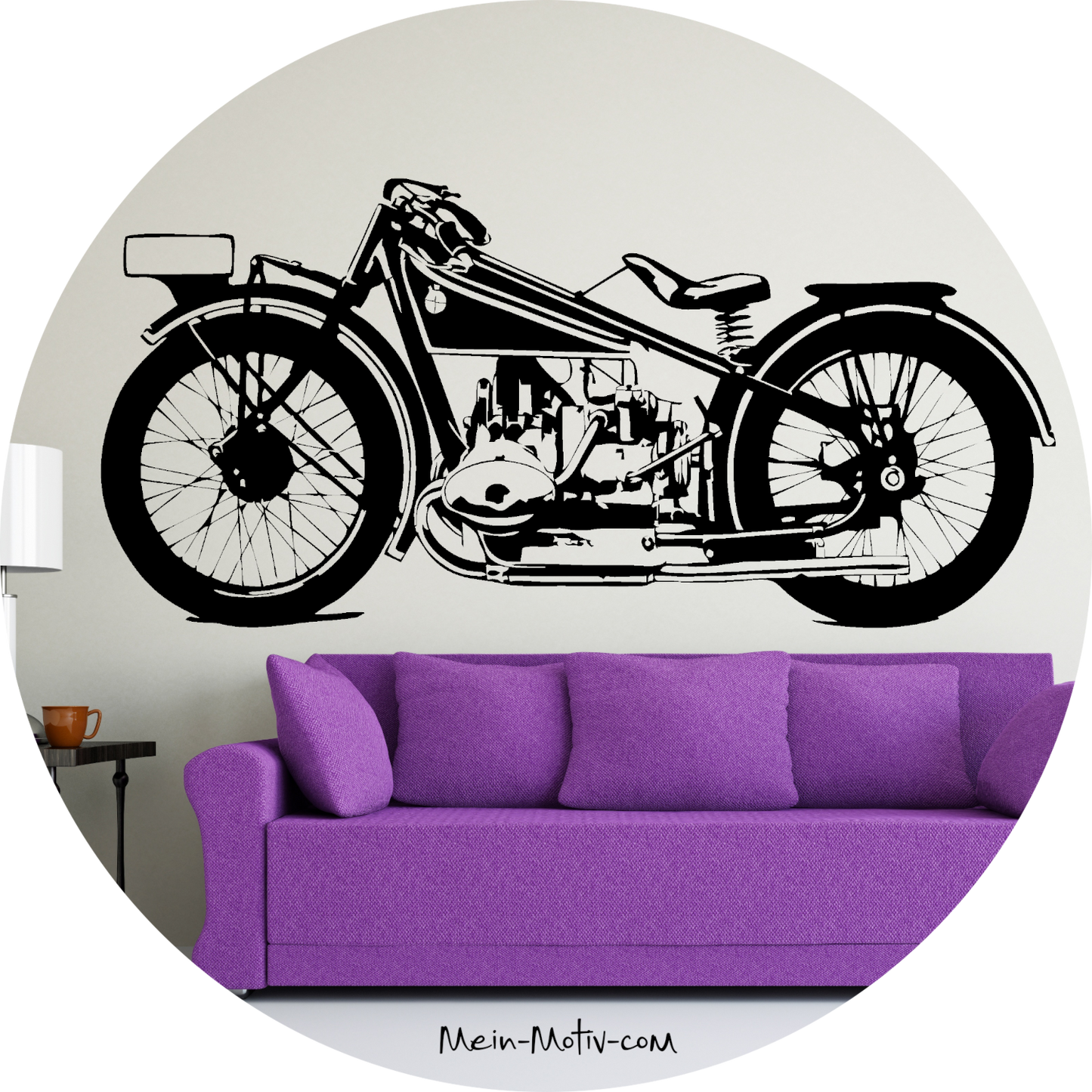 Wandtattoo BMW R47 von 1927