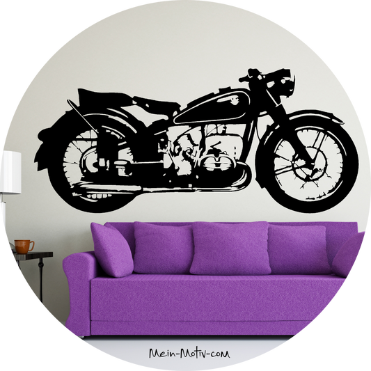 Wandtattoo BMW R68 von 1953