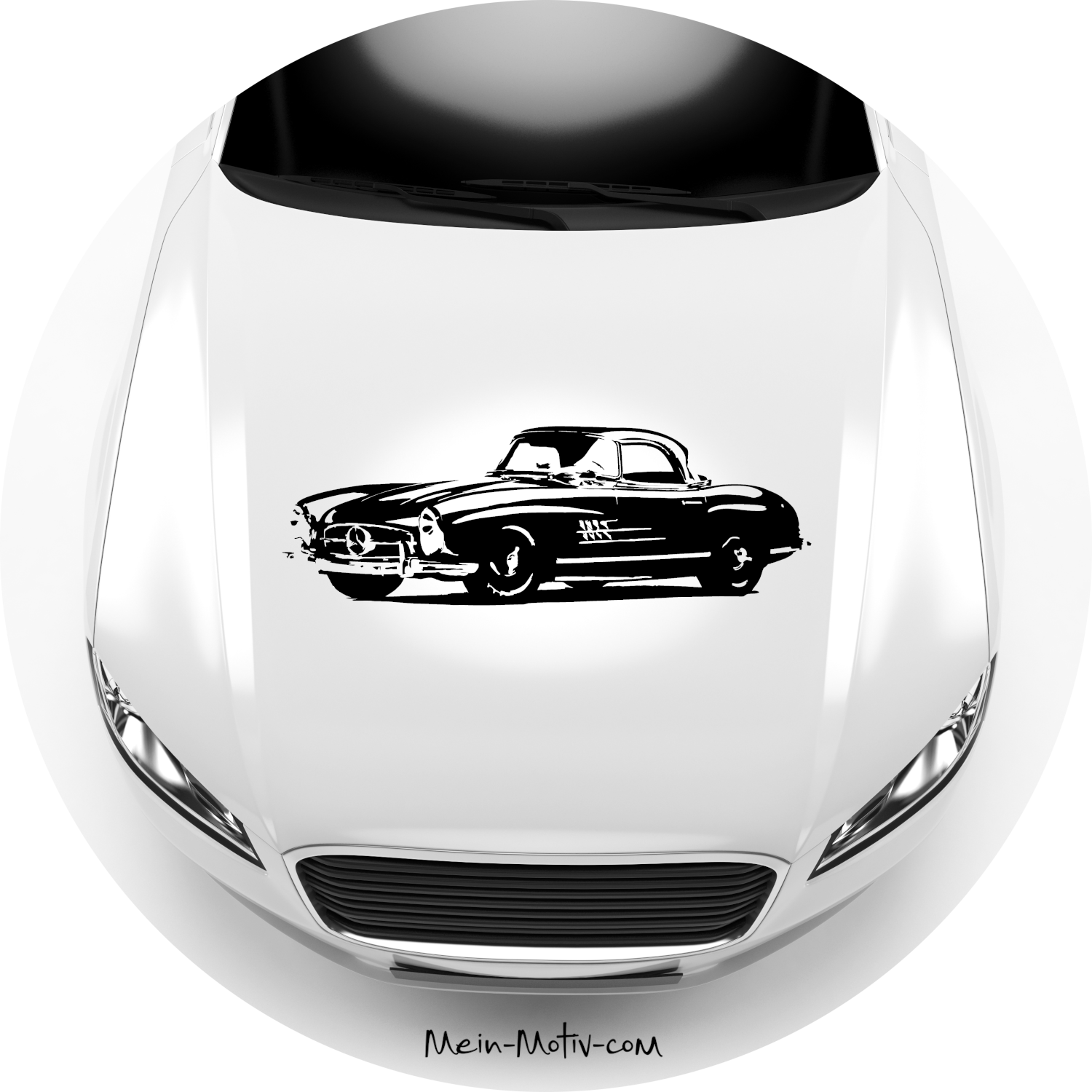 Autoaufkleber Mercedes Benz 300 SL