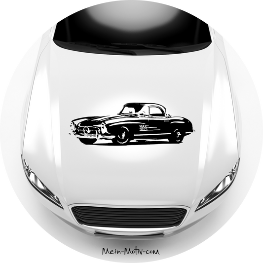 Autoaufkleber Mercedes Benz 300 SL