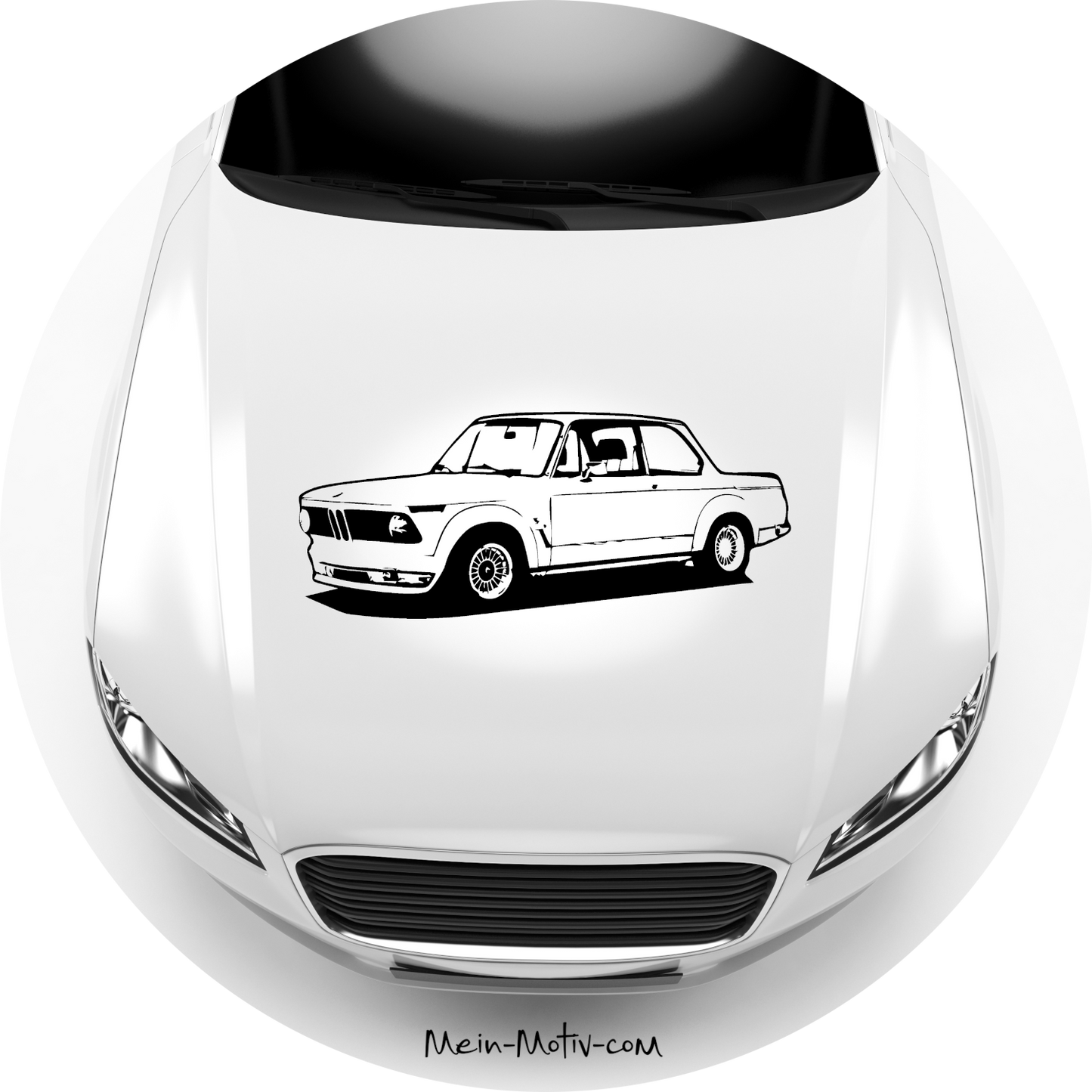 Autoaufkleber BMW 2002 Turbo E20