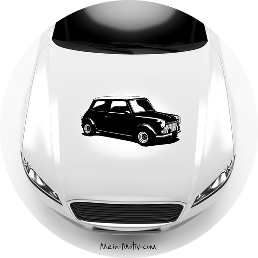 Autoaufkleber Mini Cooper dunkel