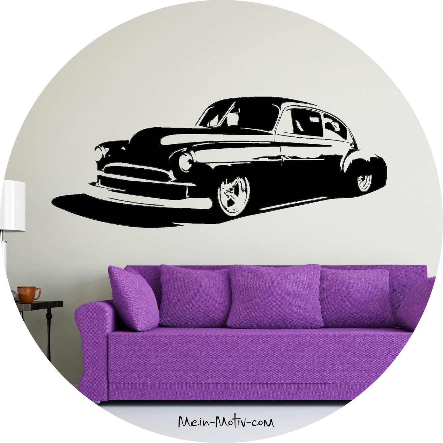 Wandtattoo 1949 Chevrolet Custom Fleetline Low Rider