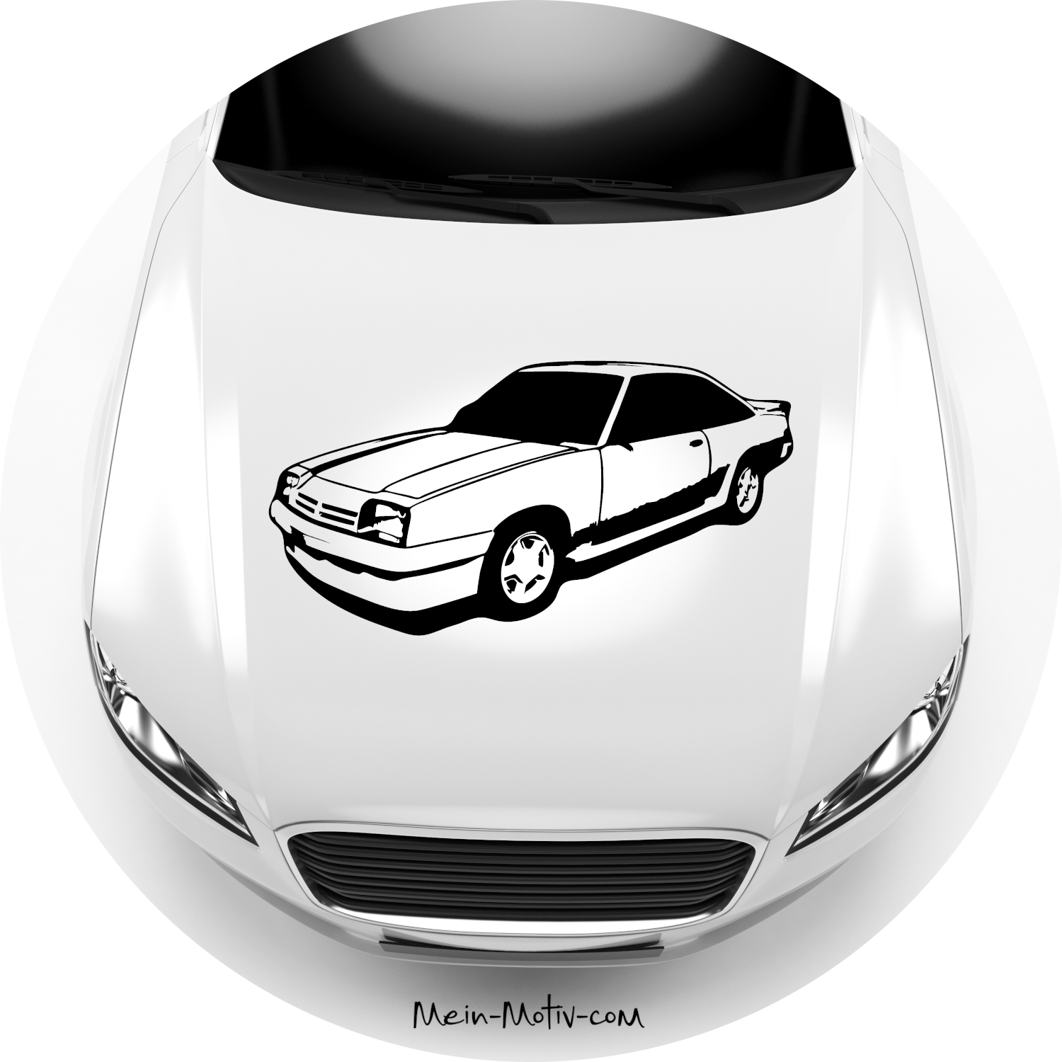 Autoaufkleber Opel Manta B