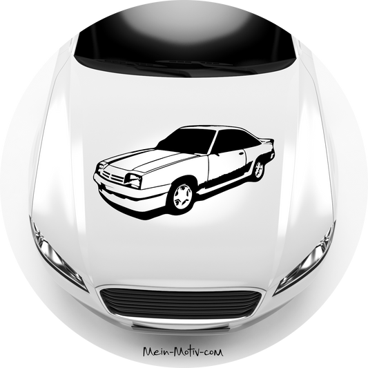 Autoaufkleber Opel Manta B