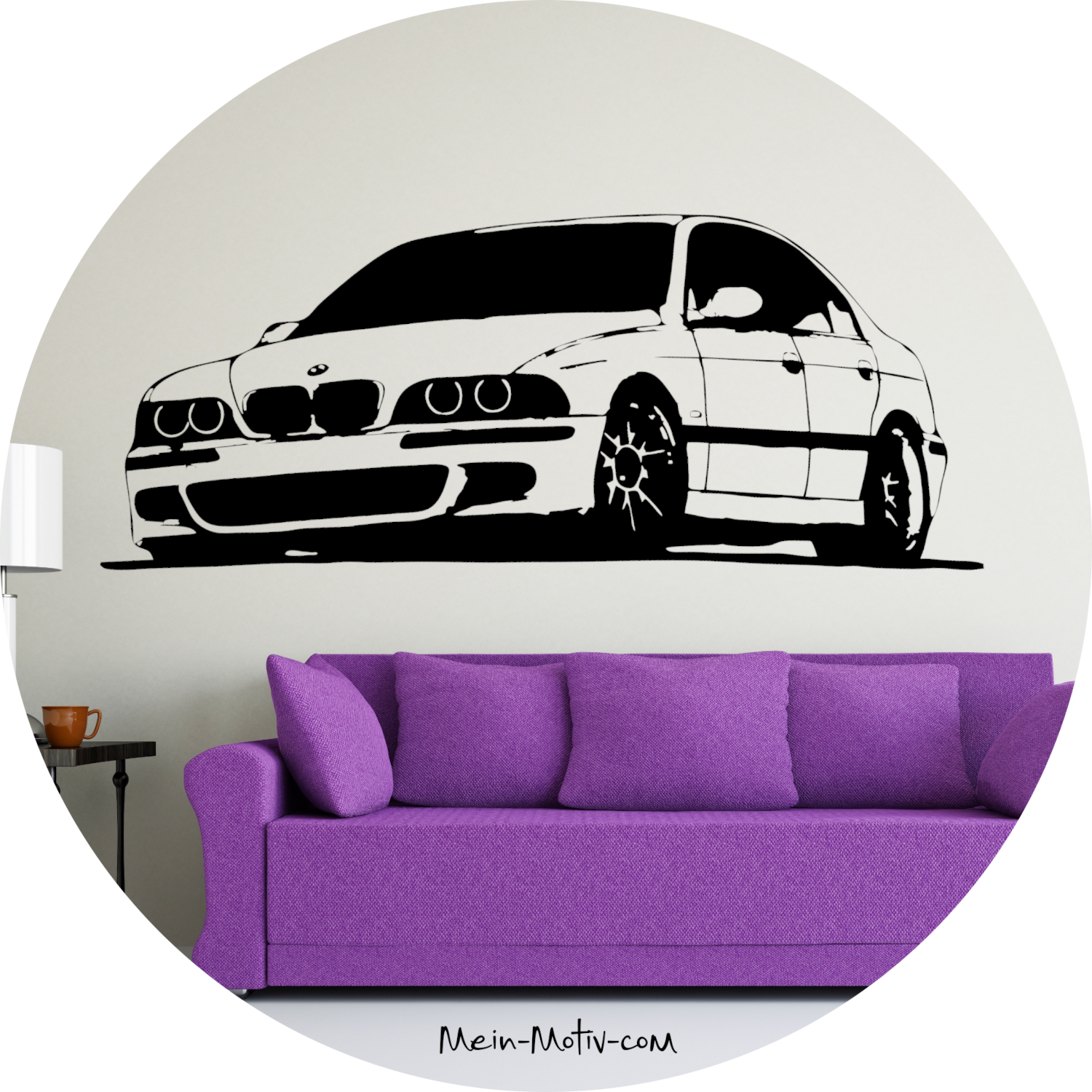 Wandtattoo BMW M5 E39