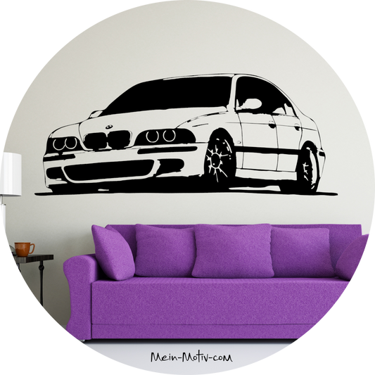 Wandtattoo BMW M5 E39