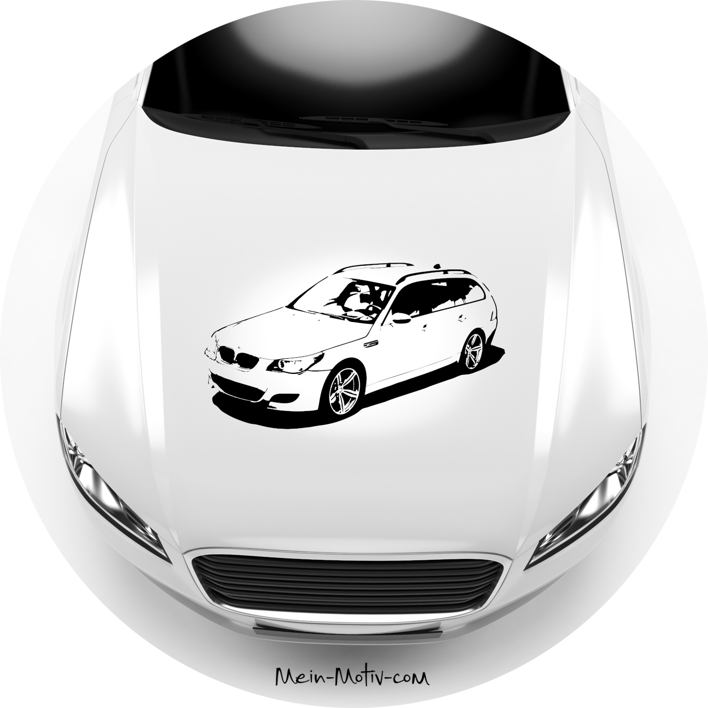 Autoaufkleber BMW M5 Touring E61