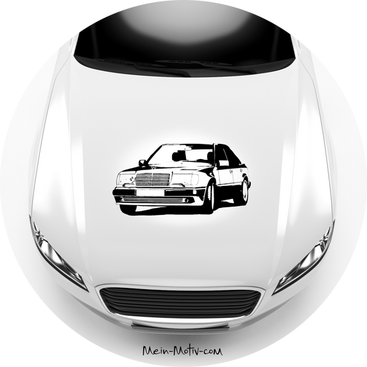 Autoaufkleber Mercedes-Benz W124