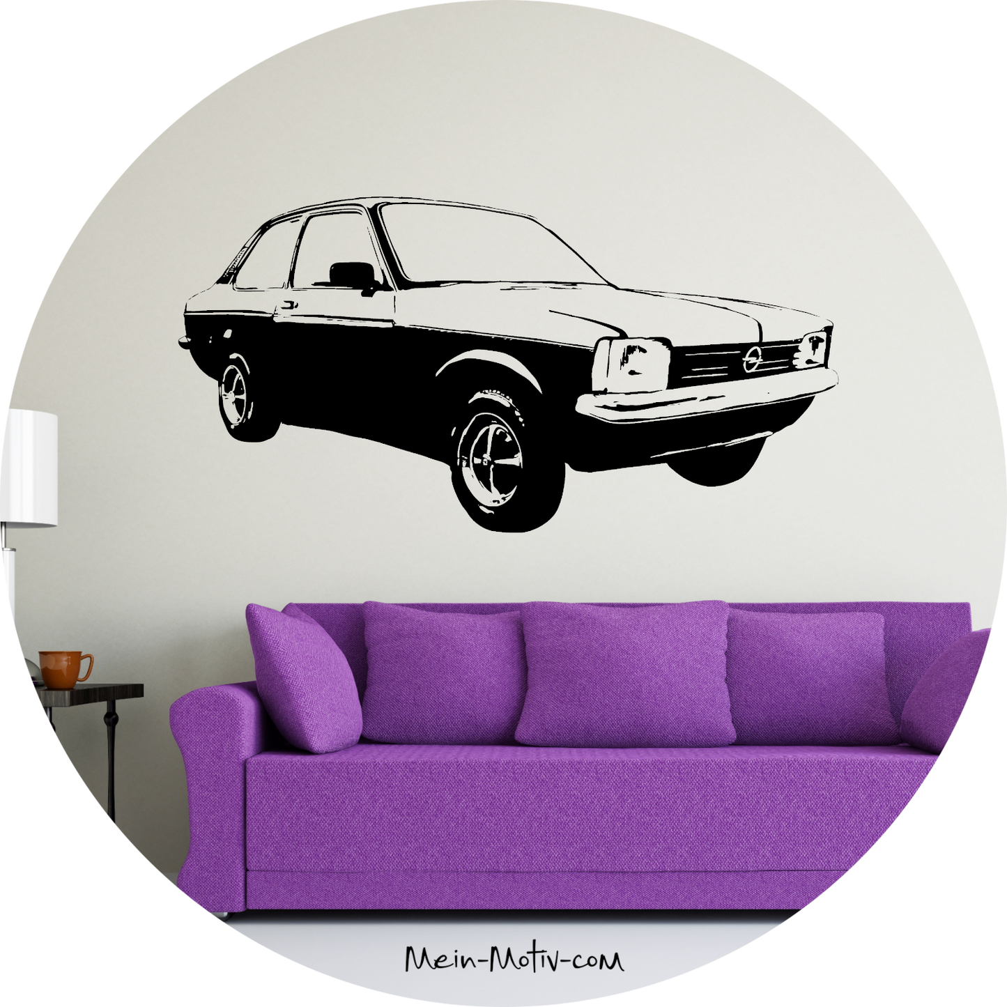 Wandtattoo Opel Kadett C 1979