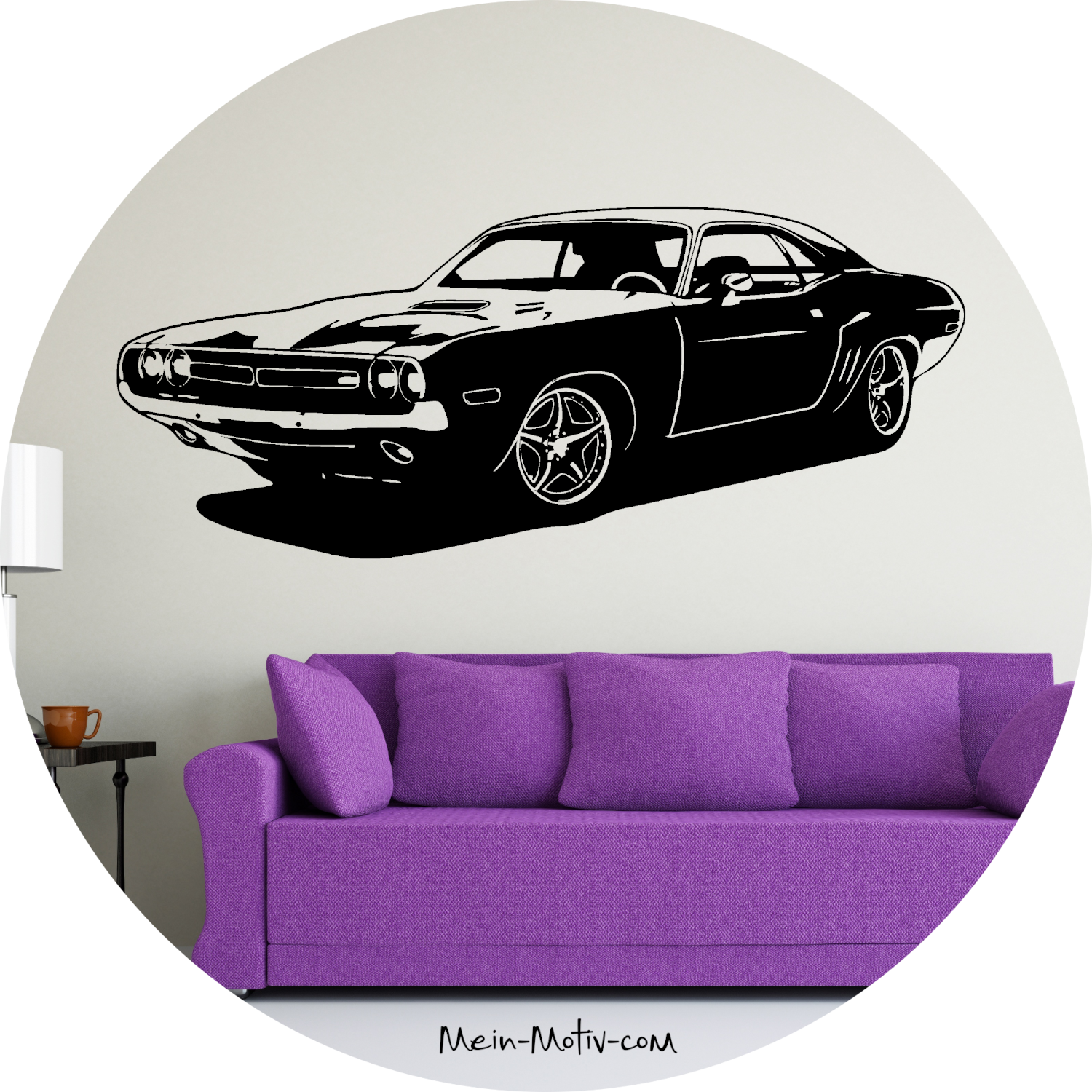 Wandtattoo 1971 Dodge Challenger 2 Fast 2 Furious