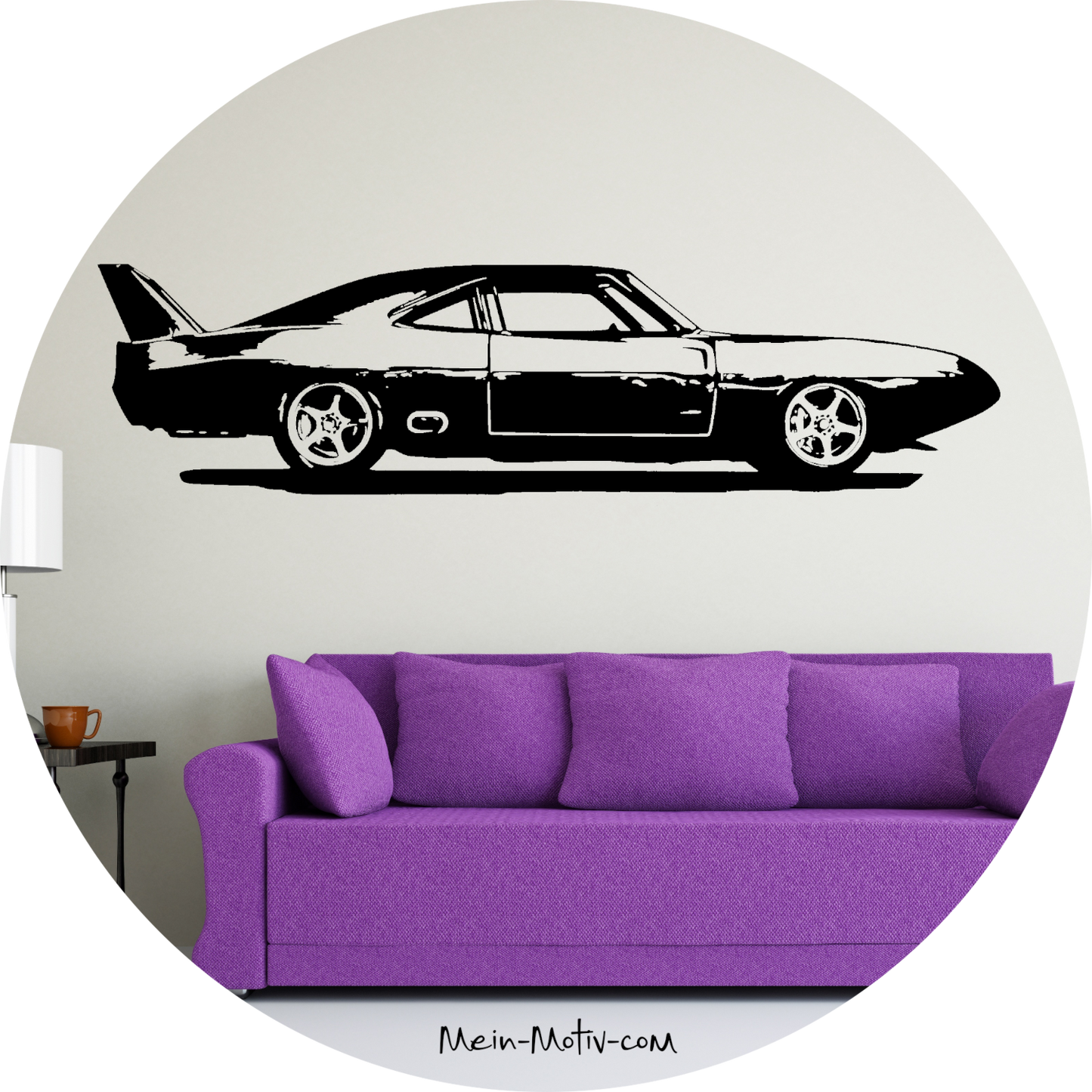 Wandtattoo Dodge Charger Daytona - Fast and Furious 6